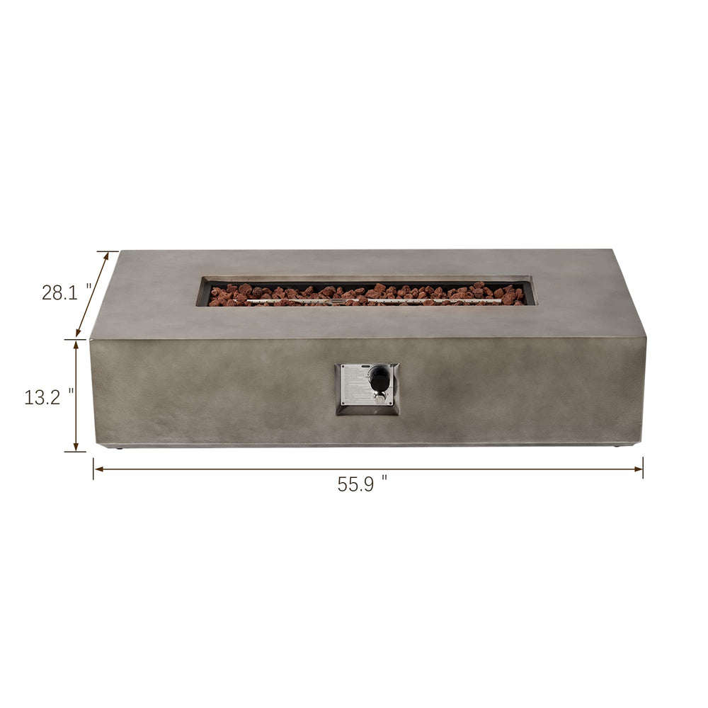 Outdoor Propane Fire Pit Table - From Where - 