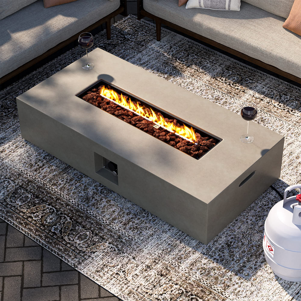 Outdoor Propane Fire Pit Table - From Where - 