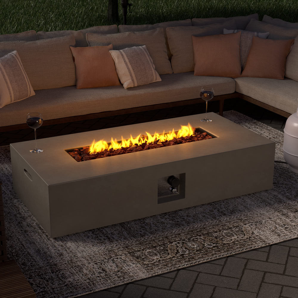 Outdoor Propane Fire Pit Table - From Where - 