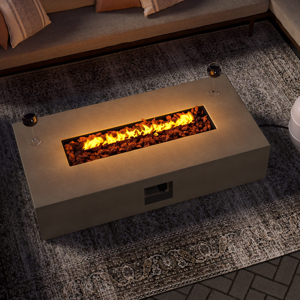 Outdoor Propane Fire Pit Table - From Where - 