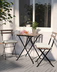 Outdoor Table with 2 Chairs Set - From Where - 