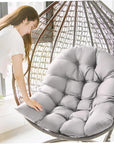 Outdoor Waterproof Fabric Courtyard Hanging Basket Chair Cushion - From Where - 