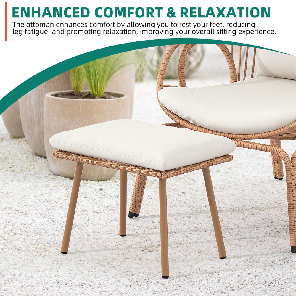 Outdoor Wicker Egg Chair - From Where - 