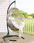 Outdoor Wicker Swing Chair - From Where - 