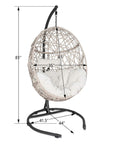 Outdoor Wicker Swing Chair - From Where - 