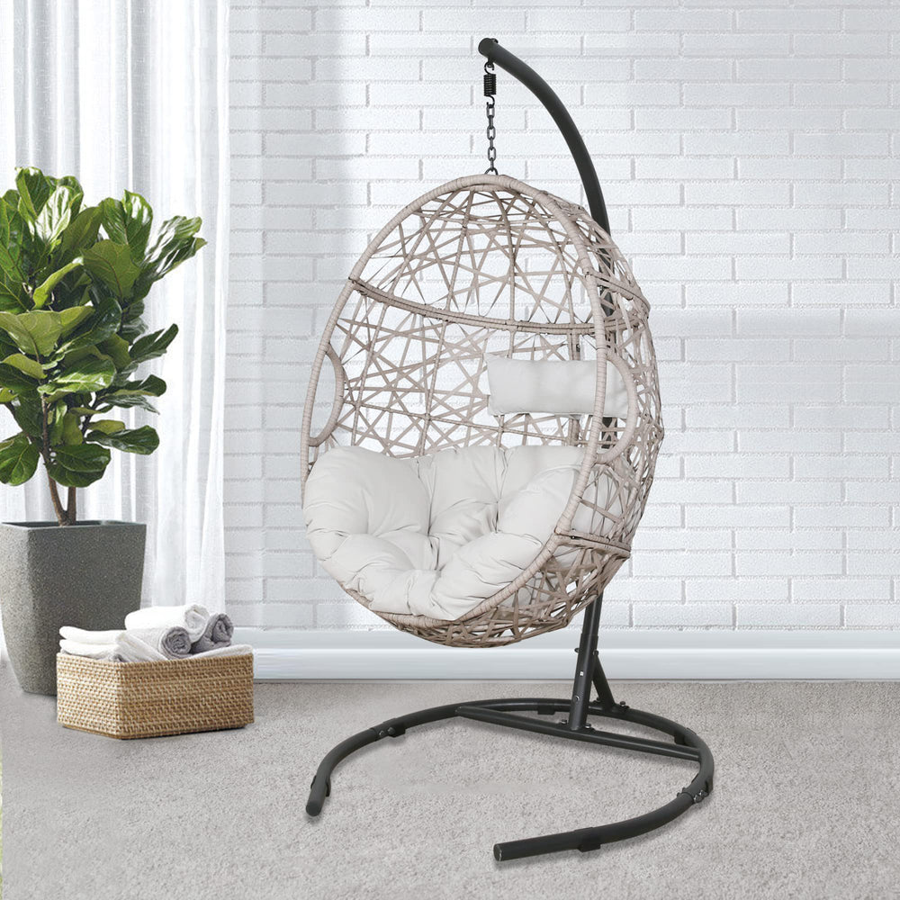 Outdoor Wicker Swing Chair - From Where - 