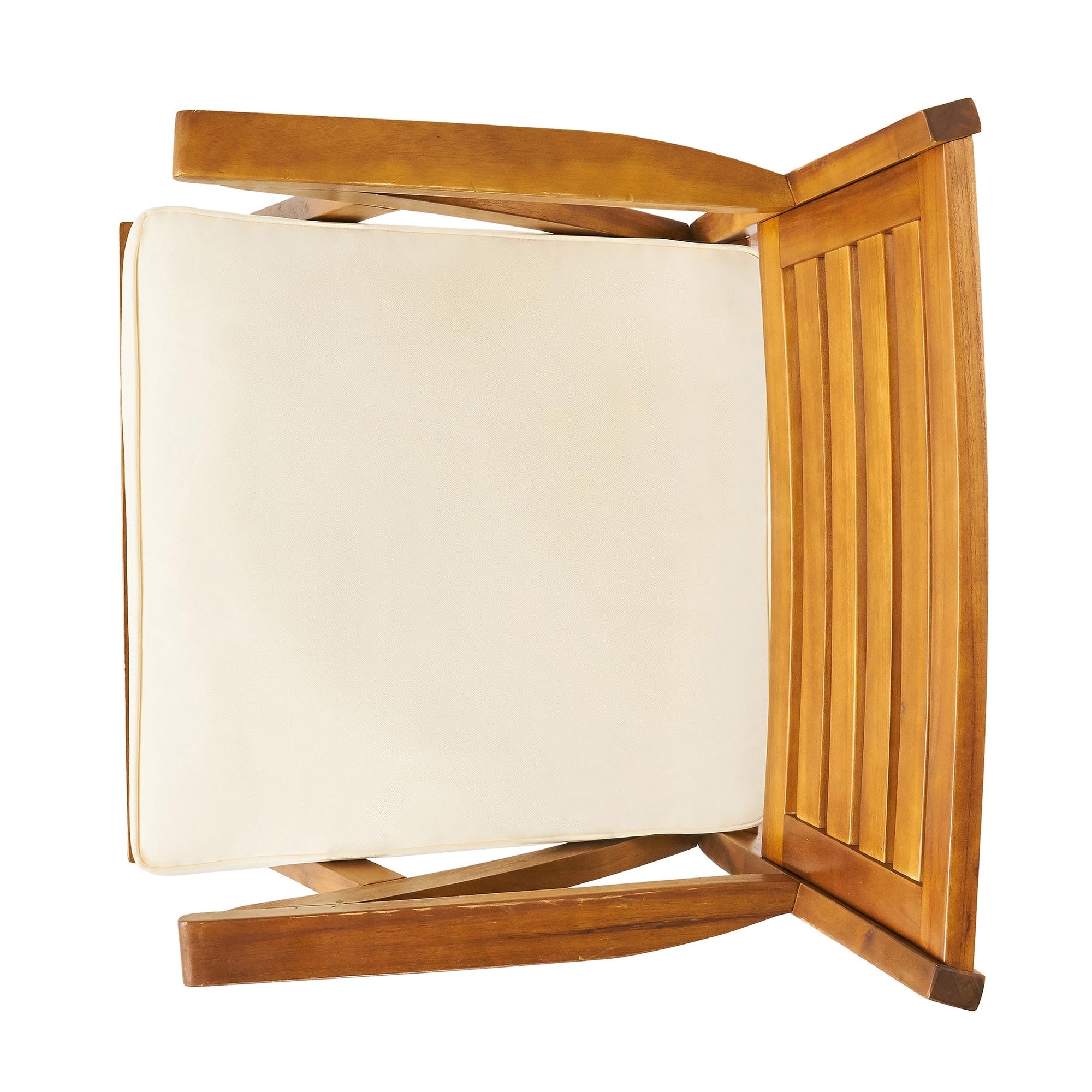 Outdoor Wood Dining Chair (Set of 2) - From Where - 