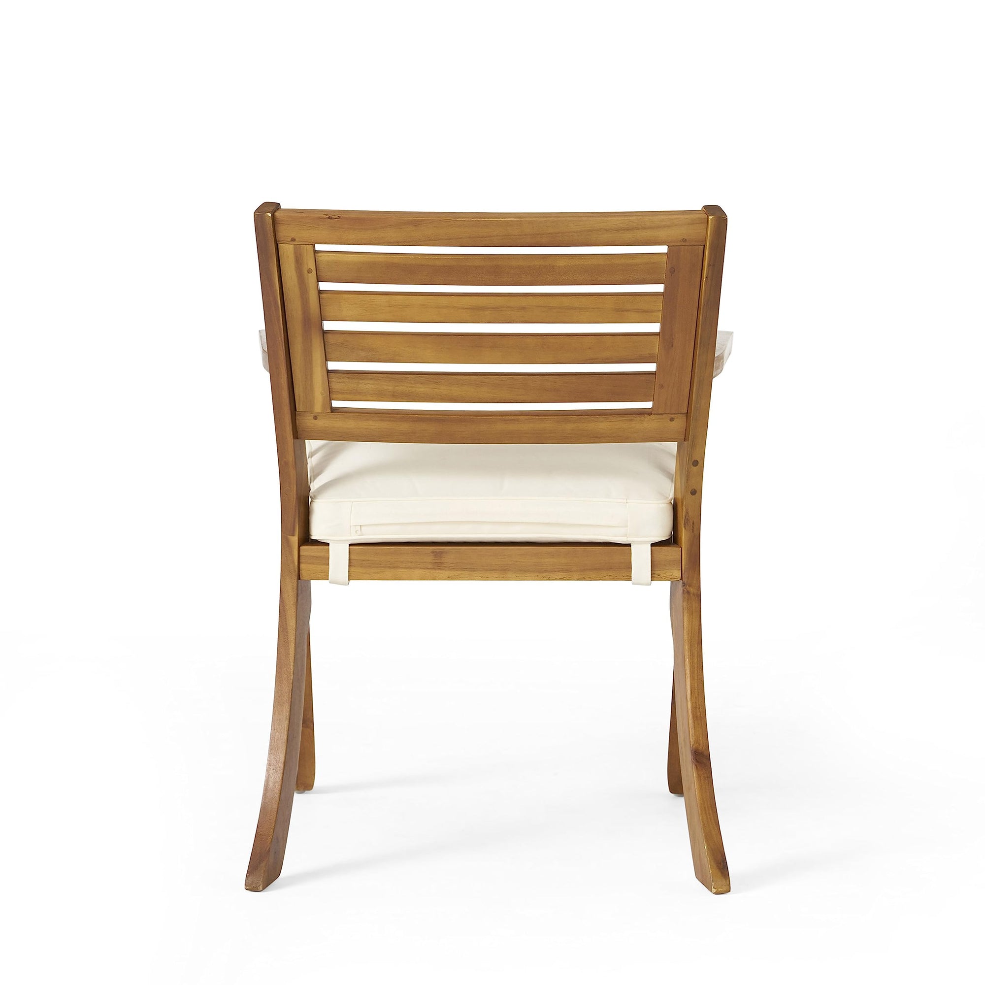 Outdoor Wood Dining Chair (Set of 2) - From Where - 