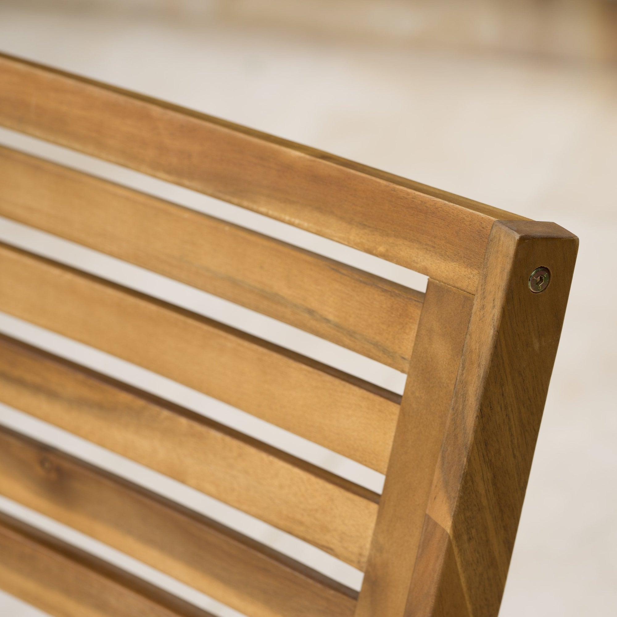 Outdoor Wood Dining Chair (Set of 2) - From Where - 