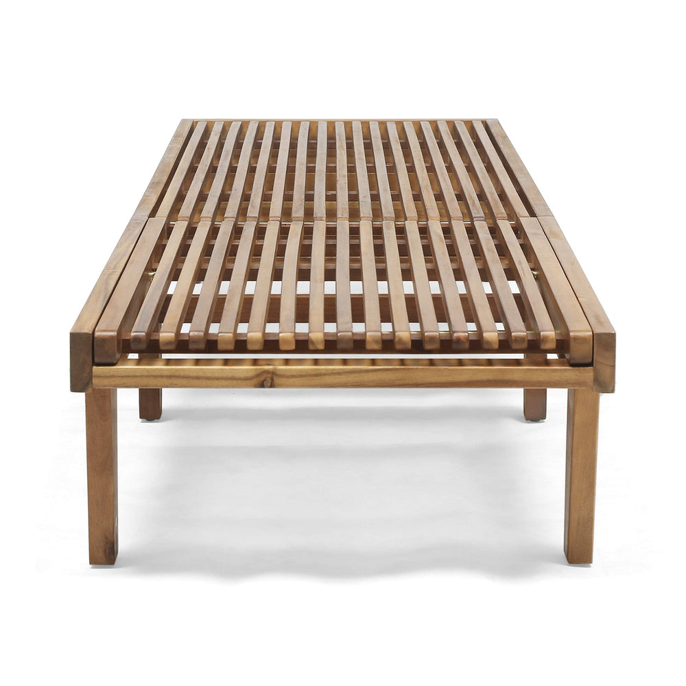 Outdoor Wooden Chaise Lounge - From Where - 