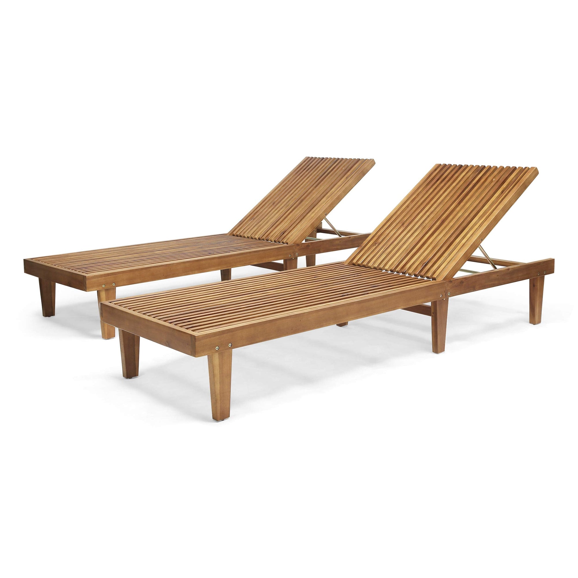 Outdoor Wooden Chaise Lounge - From Where - 