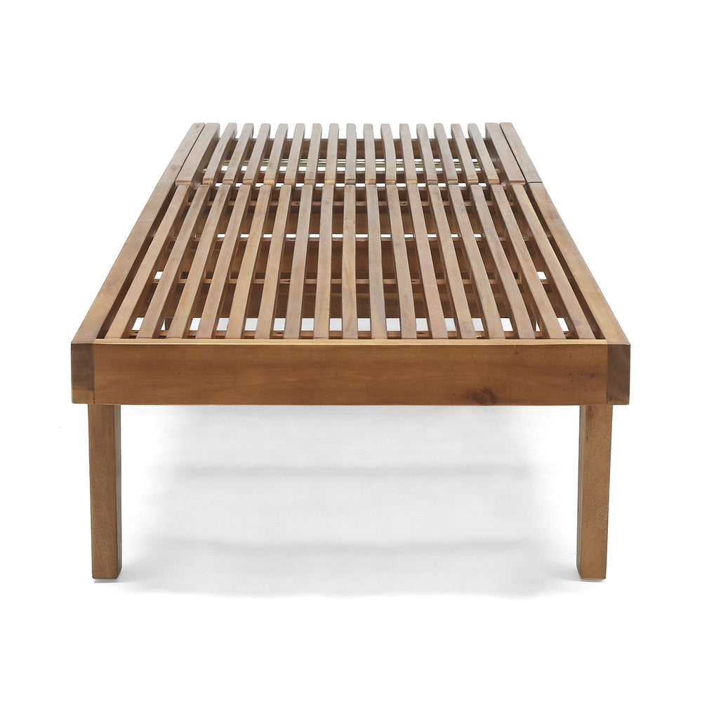 Outdoor Wooden Chaise Lounge - From Where - 