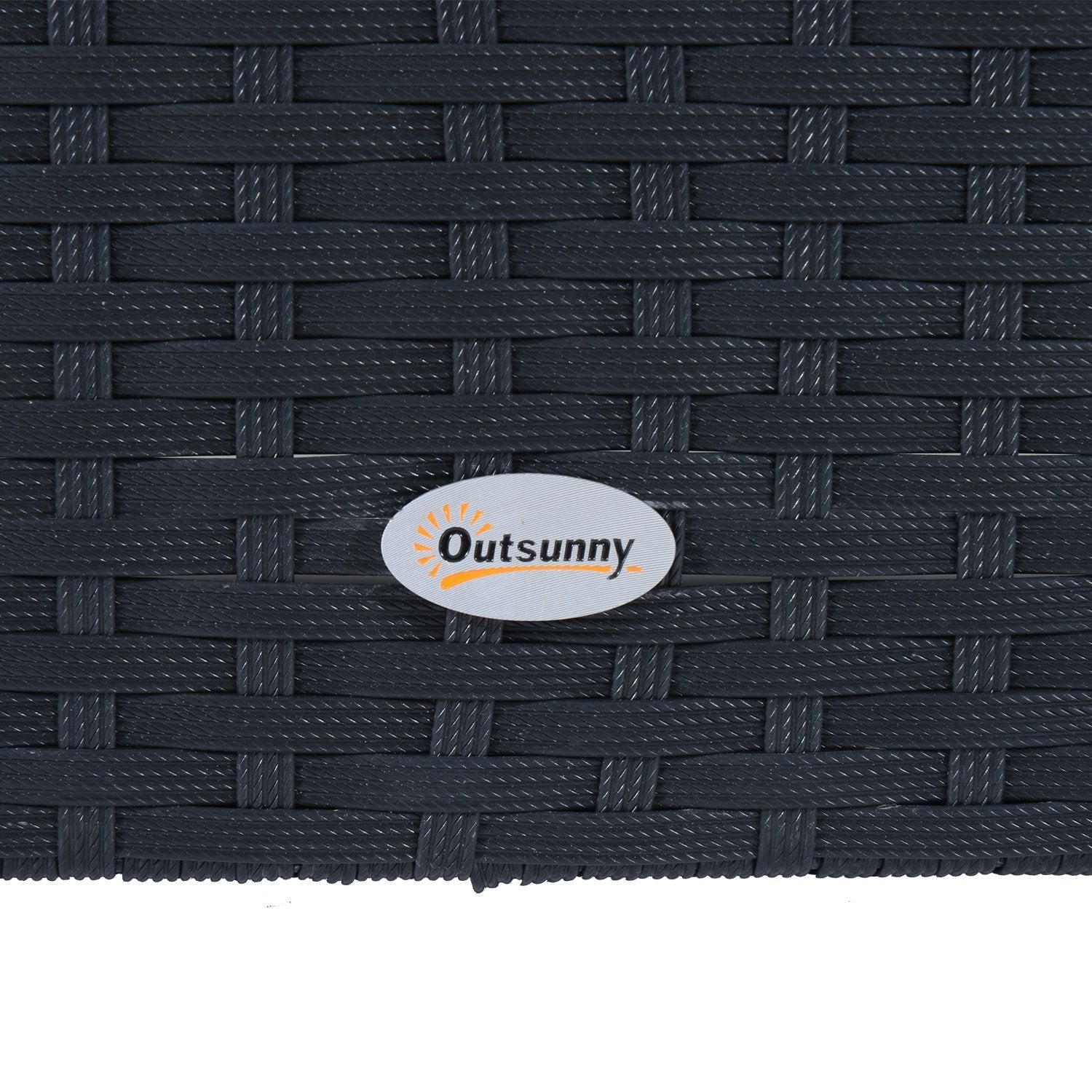 Outsunny 4 Piece Wicker Patio Furniture Set - From Where - 
