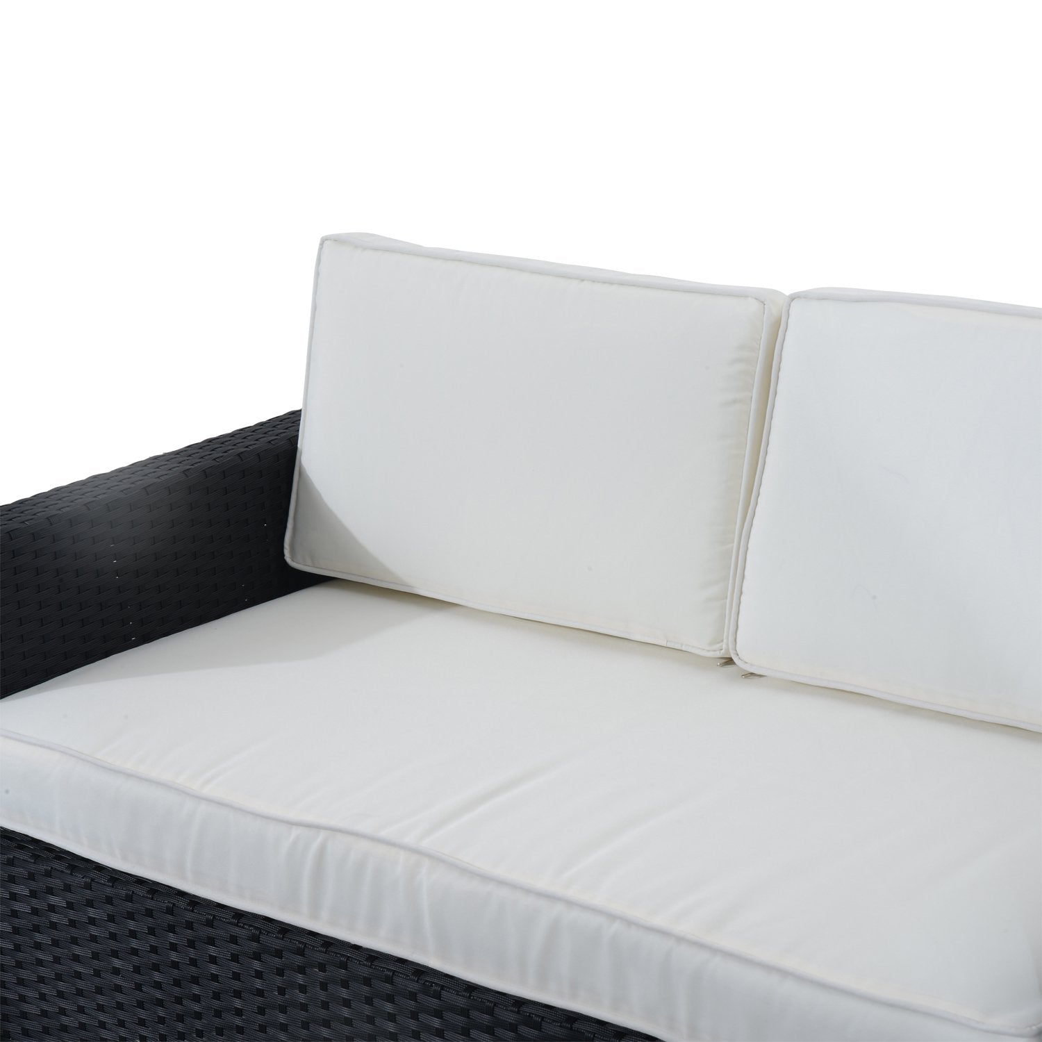 Outsunny 4 Piece Wicker Patio Furniture Set - From Where - 