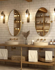 Oval Pivoting Vanity Mirror - From Where - 