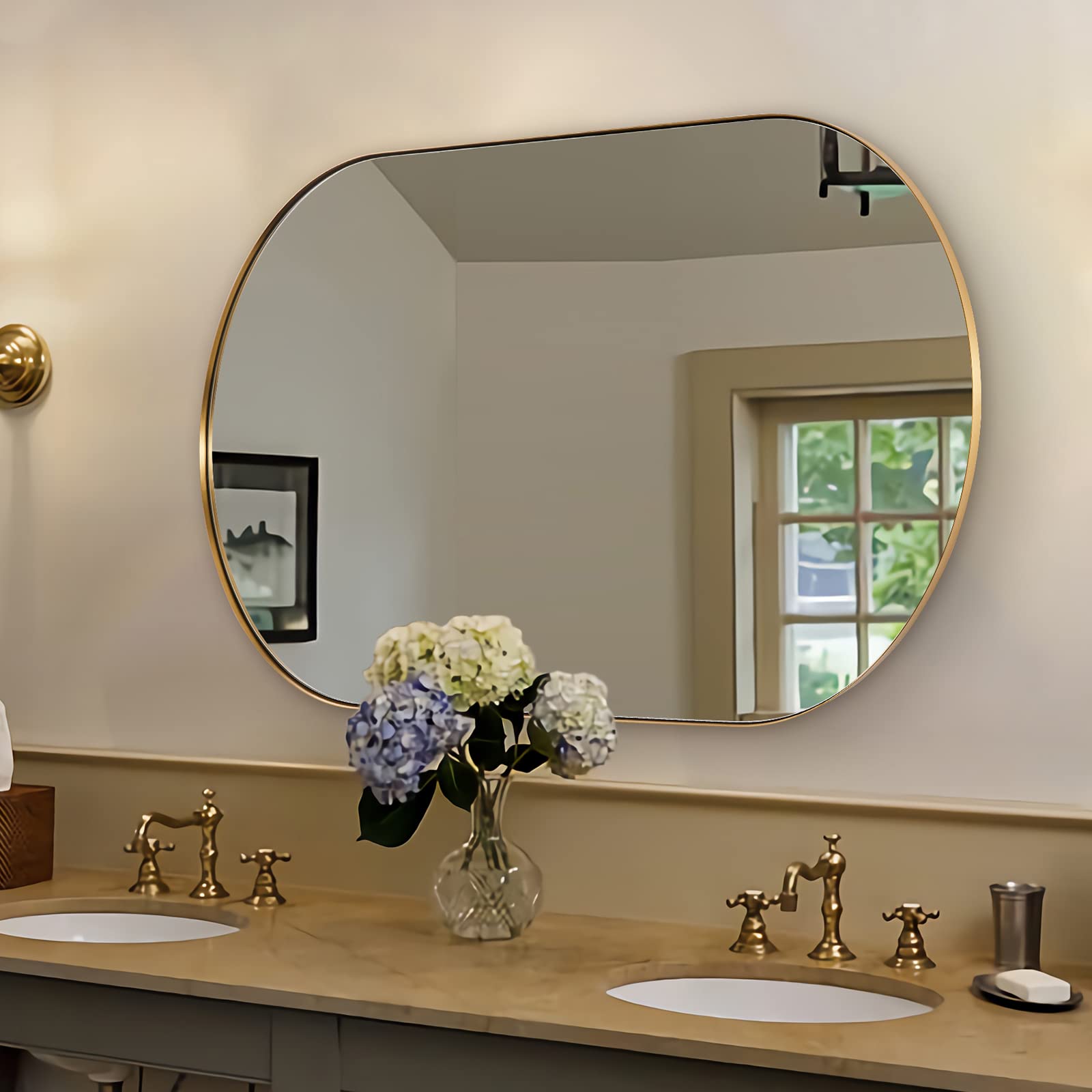 Oval Vanity Mirror - From Where - 