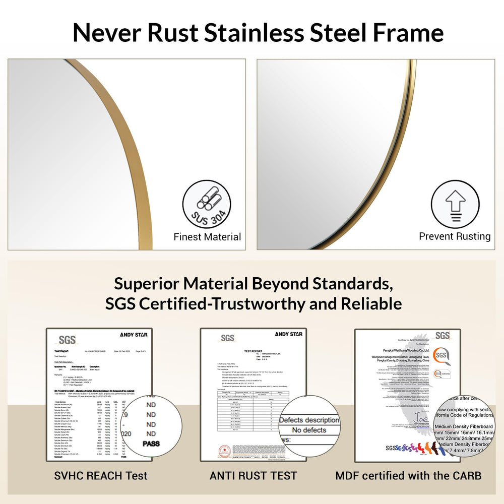 Oval Vanity Mirror - From Where - 