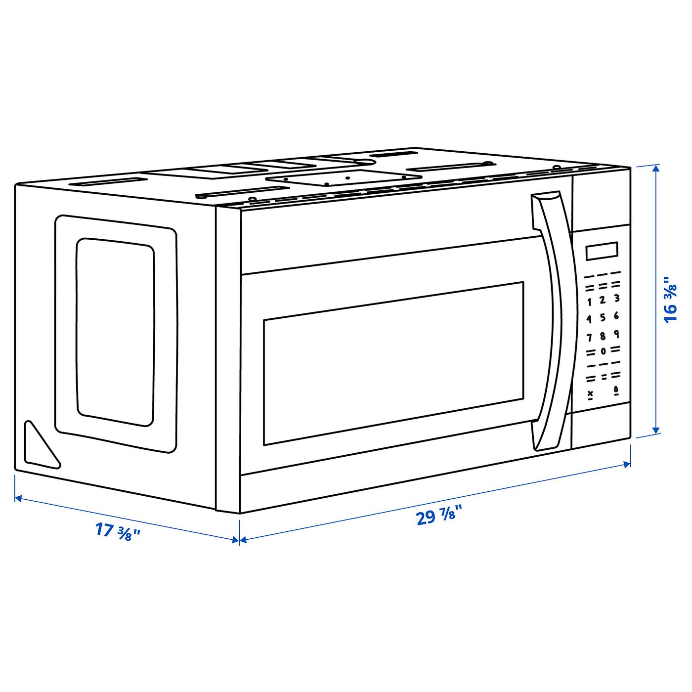 Over - the - Range Microwave - From Where - 