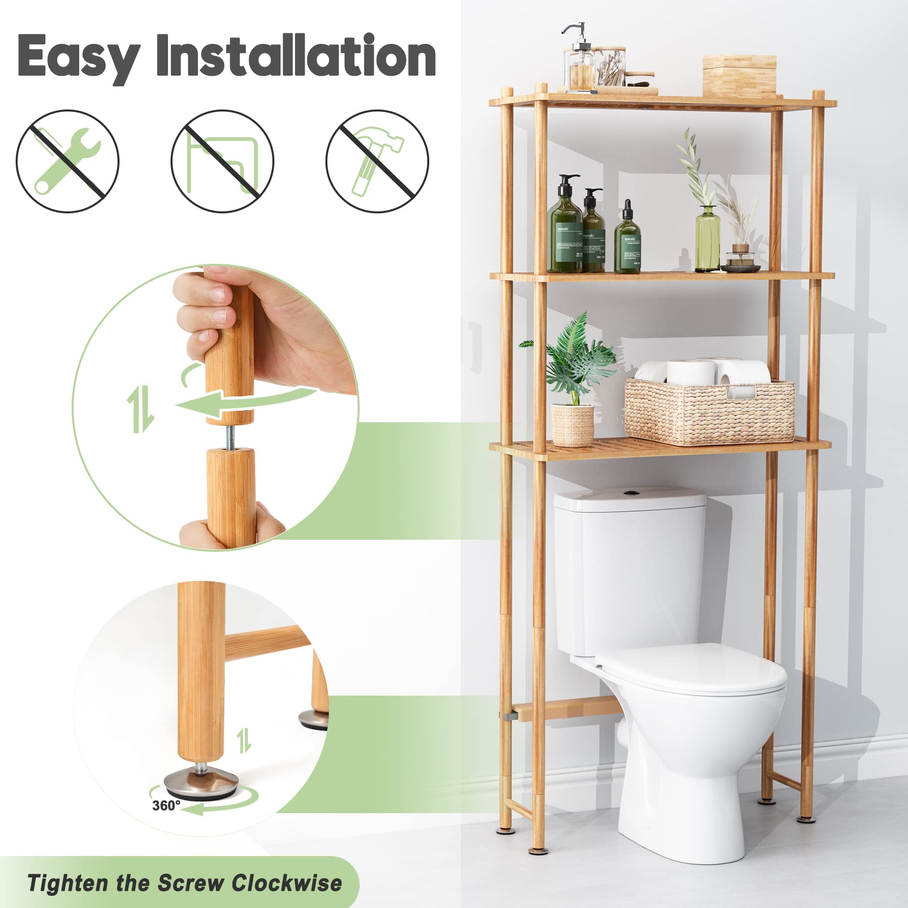 Over The Toilet Storage Shelf - From Where - 