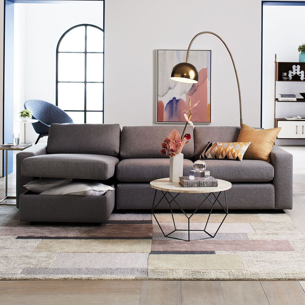 Overarching Metal Shade Floor Lamp (80") - From Where - 