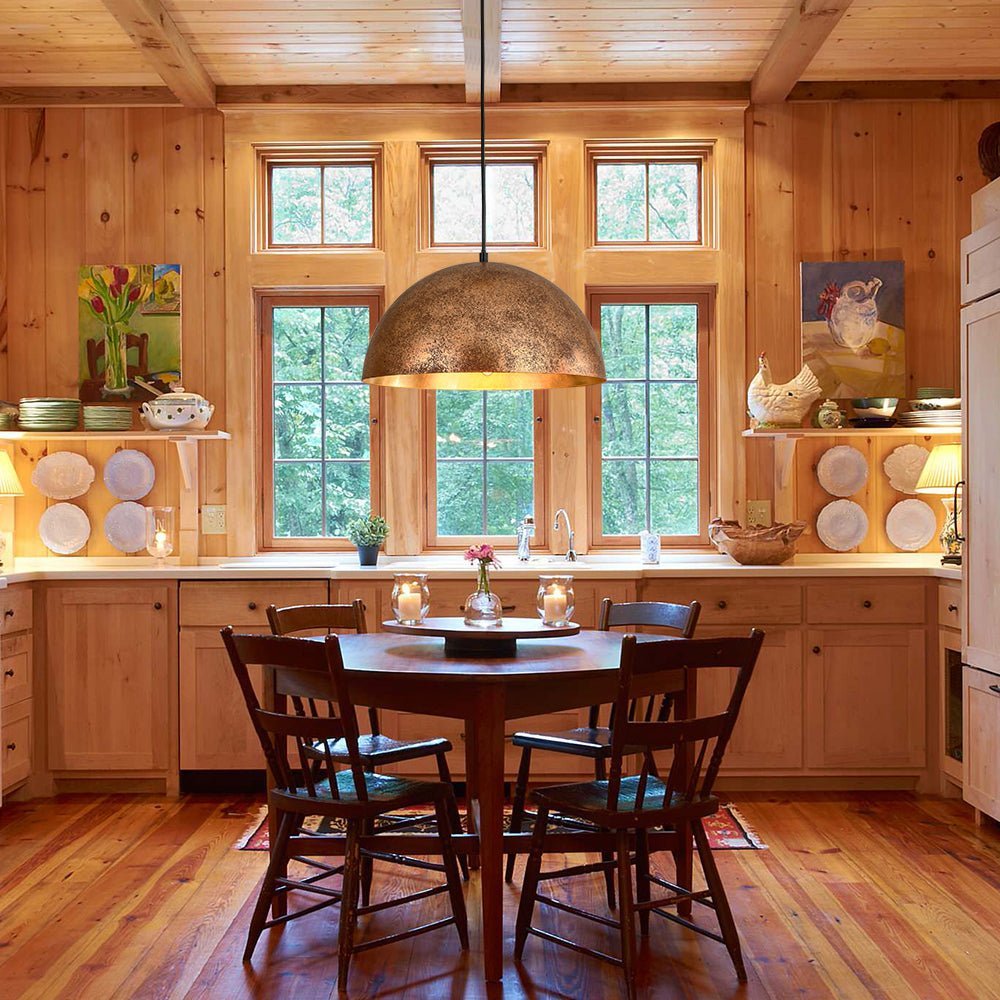 Oversized Dome Pendant Light - From Where - 