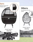 Oversized Rattan Wicker Egg Chair - From Where - 