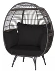 Oversized Rattan Wicker Egg Chair - From Where - 