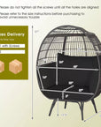 Oversized Rattan Wicker Egg Chair - From Where - 