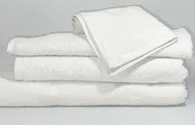 Oxford Hemmed Bath Towel (Pack of 6) - From Where - 