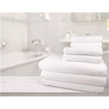 Oxford Hemmed Bath Towel (Pack of 6) - From Where - 