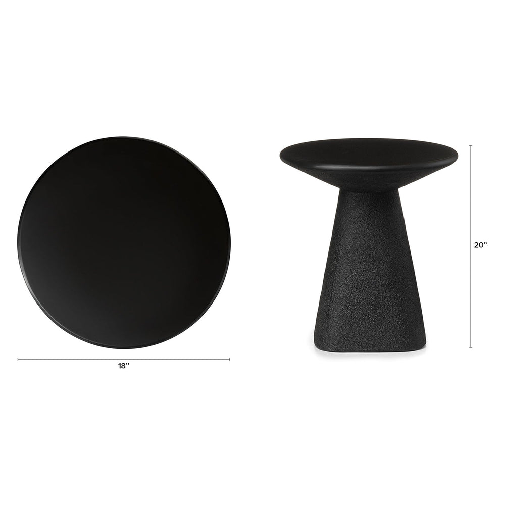 Ozetta Concrete Side Table - From Where - 