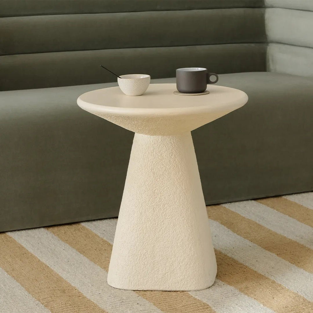 Ozetta Concrete Side Table - From Where Finds -