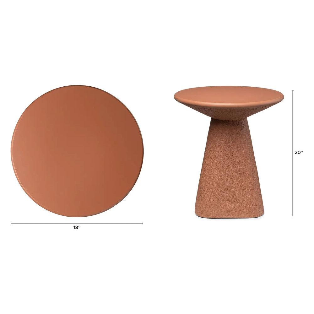Ozetta Concrete Side Table - From Where Finds -