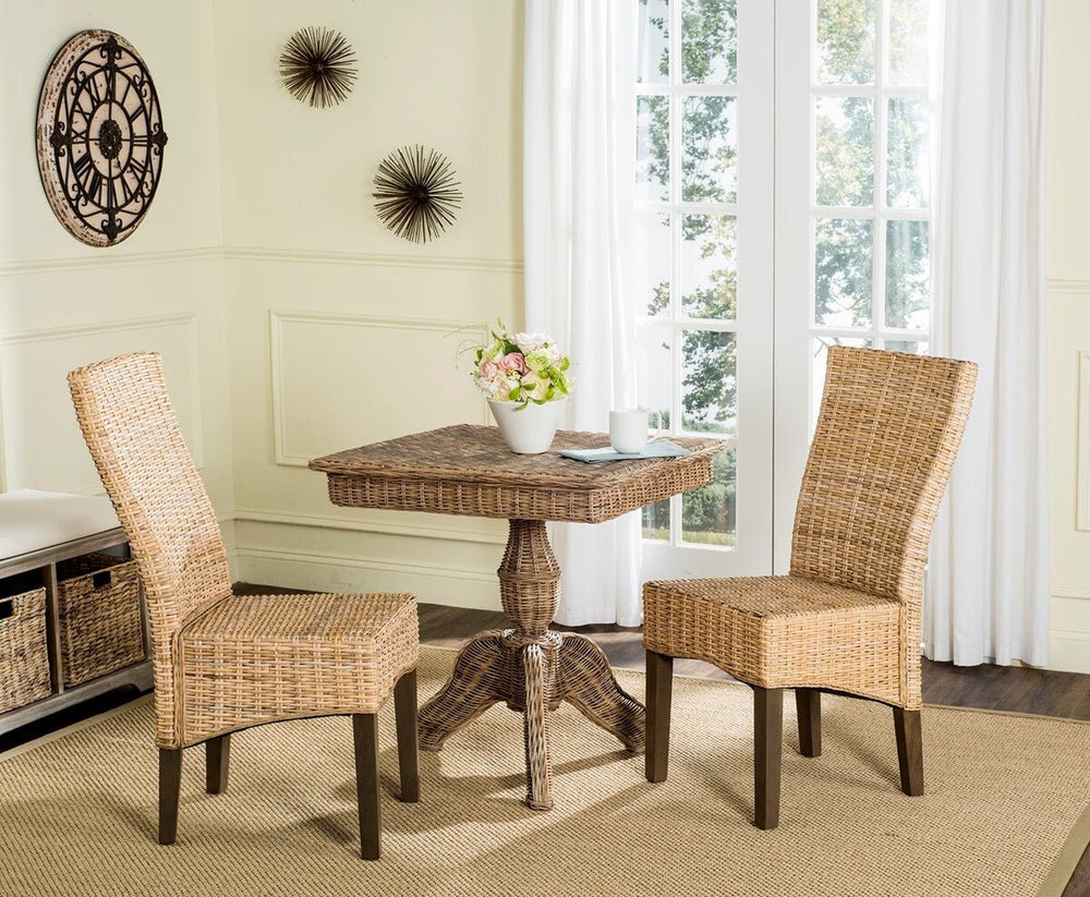 Ozias Wicker Dining Chair (Set of 2) - From Where Finds - 