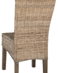 Ozias Wicker Dining Chair (Set of 2) - From Where Finds - 