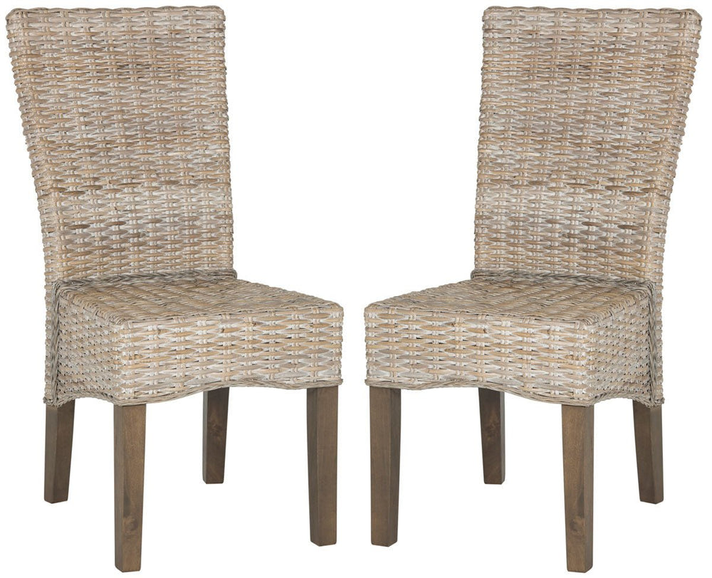 Ozias Wicker Dining Chair (Set of 2) - From Where Finds - 