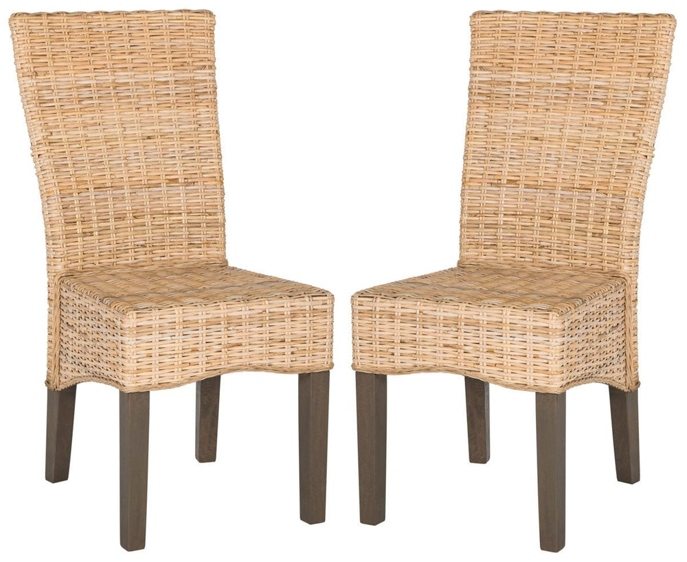 Ozias Wicker Dining Chair (Set of 2) - From Where Finds - 