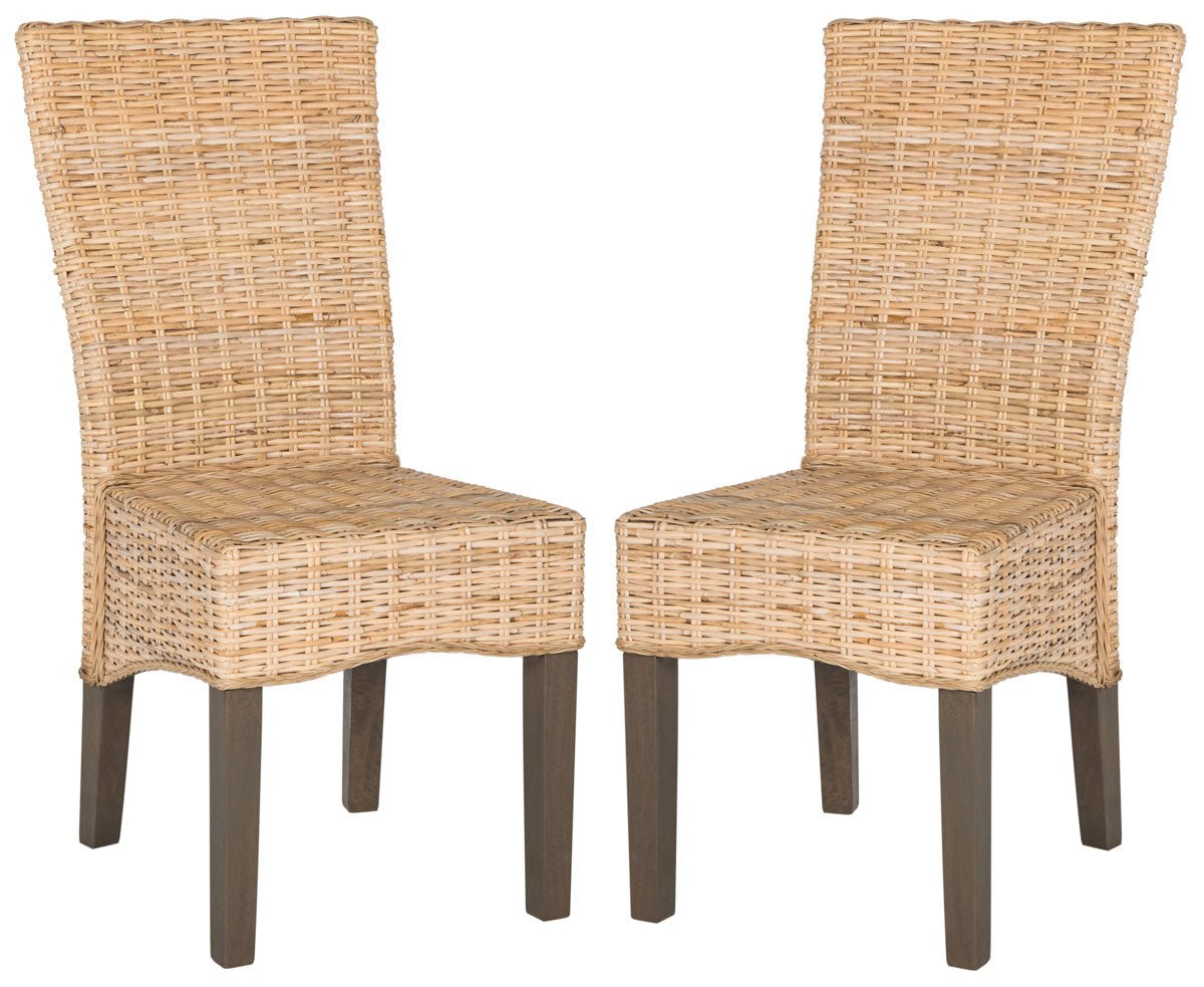 Ozias Wicker Dining Chair (Set of 2) - From Where Finds - 