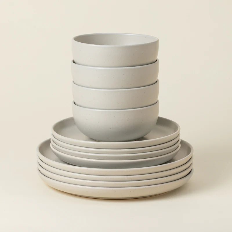 Pacifica 12 - Piece Dinnerware Set with Bowl - From Where Finds - 