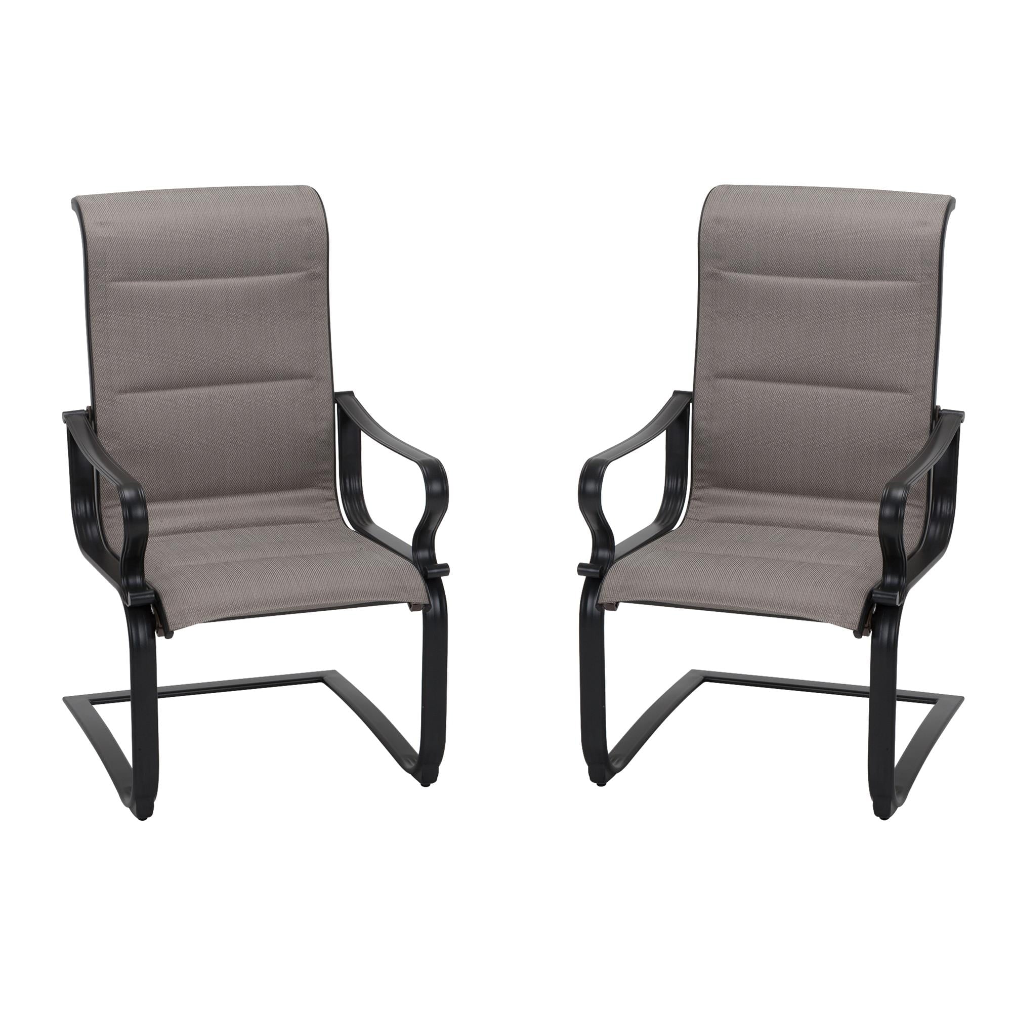 Padded Motion Patio Chairs (Set of 2) - From Where - 