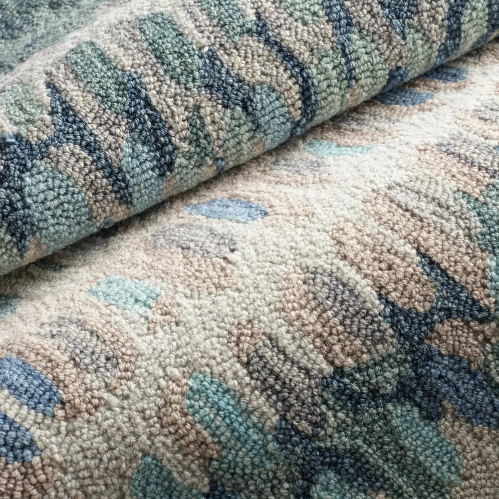 Paint Chip Hand Micro Hooked Wool Rug - From Where Finds - 