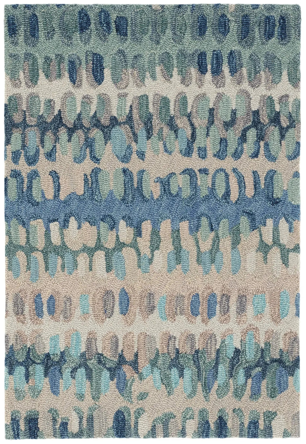 Paint Chip Hand Micro Hooked Wool Rug - From Where Finds - 