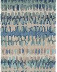 Paint Chip Hand Micro Hooked Wool Rug - From Where Finds - 