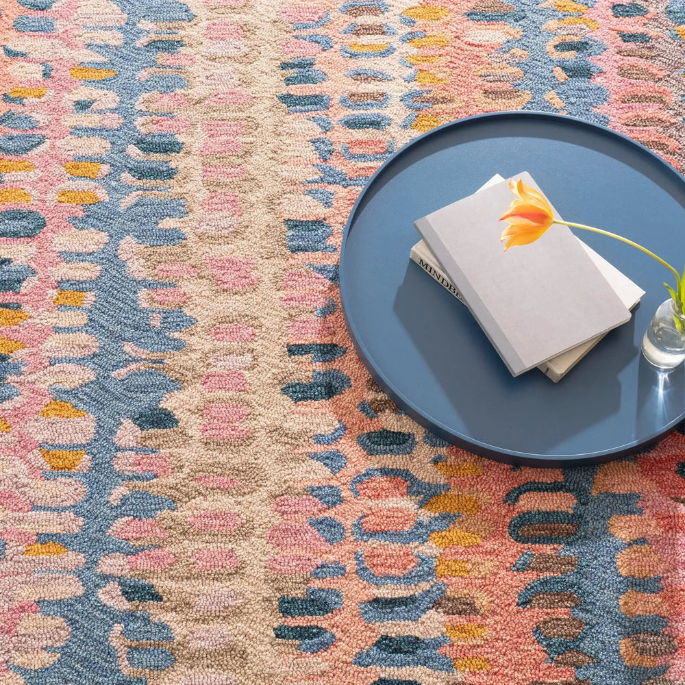 Paint Chip Hand Micro Hooked Wool Rug - From Where Finds - 
