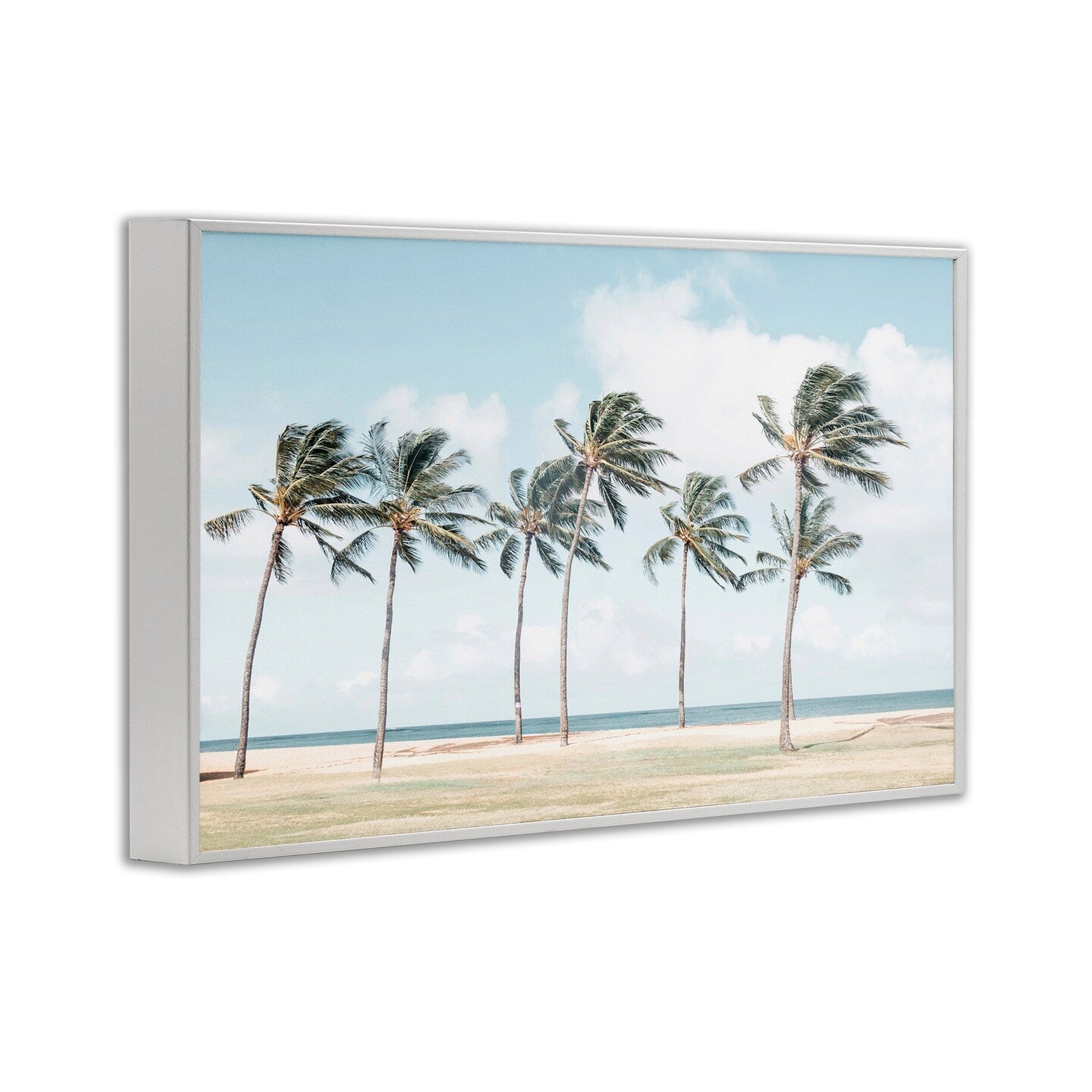 Palm Trees Framed Giclee Wall Art - From Where - 