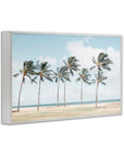 Palm Trees Framed Giclee Wall Art - From Where - 