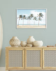 Palm Trees Framed Giclee Wall Art - From Where - 