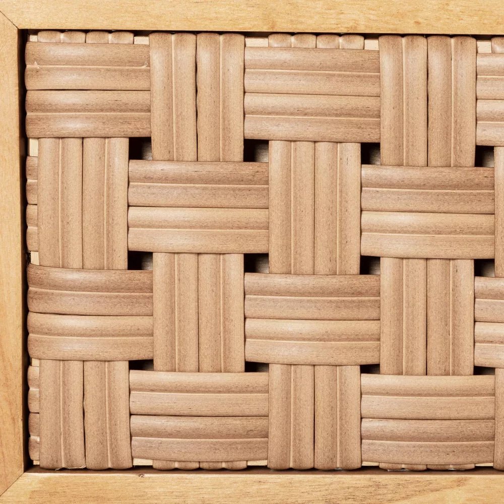 Palmdale Woven Door Console Natural - From Where - 