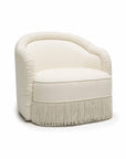Pamela Cream Boucle Lounge Chair - From Where - 