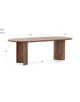 Panos 94" Dining Table - From Where - 